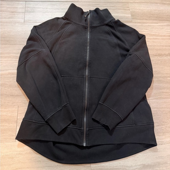 Lululemon Scuba Oversized Funnel-Neck Full Zip Black - Picture 4 of 6